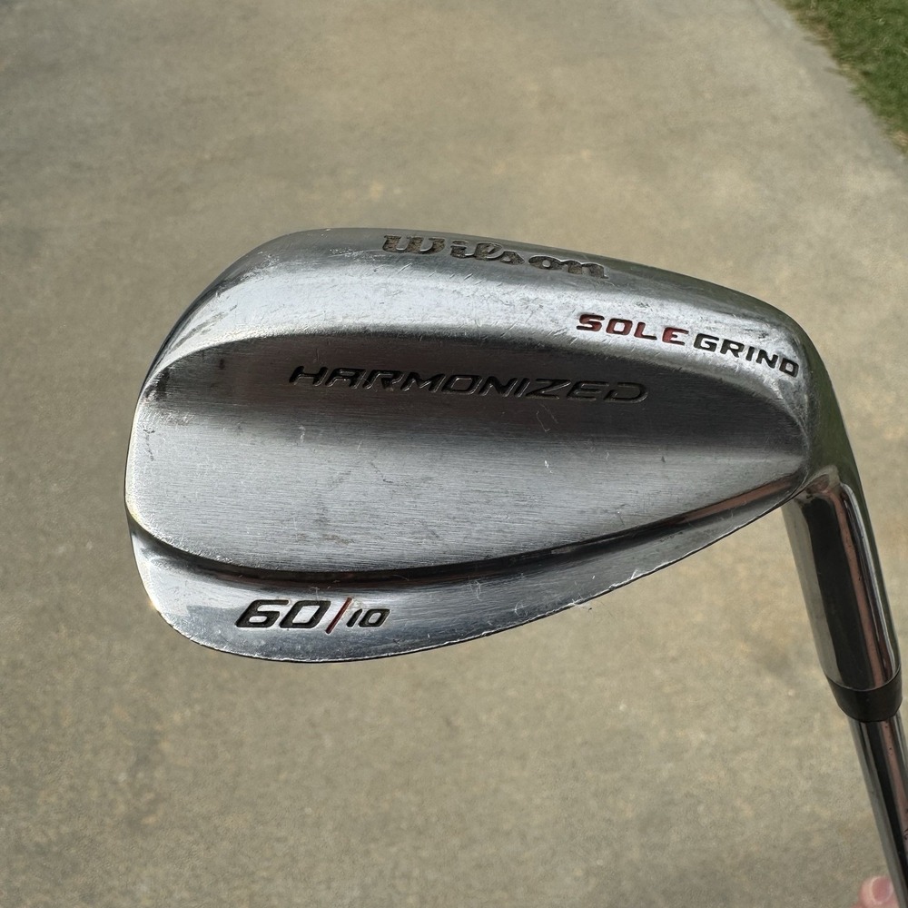 Wilson Harmonized Sole Grind 60°-10° Lob Wedge Steel‎ 36.5" Wedge Flex Steel